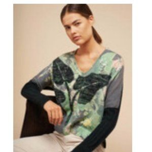 Cotelac Ivy Flower Sweater - EN ATTENDANT L ETE - Size 3